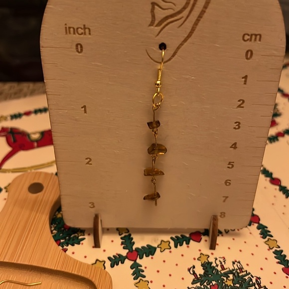 Rosary Chain Bracelet and Earrings - Picture 4 of 6